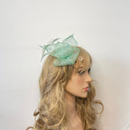 Small Fine Leaves Fascinator