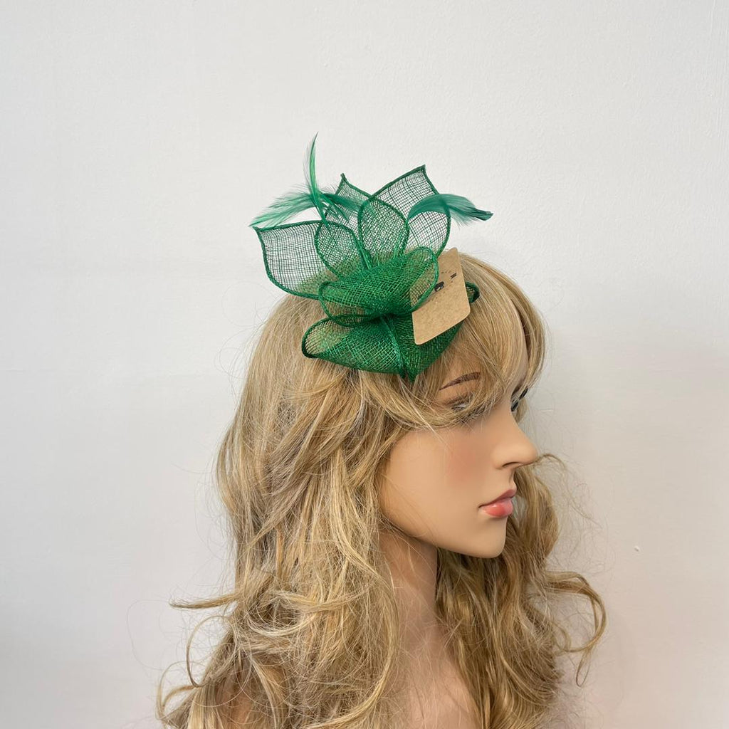 Small Fine Leaves Fascinator