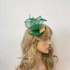 Small Fine Leaves Fascinator
