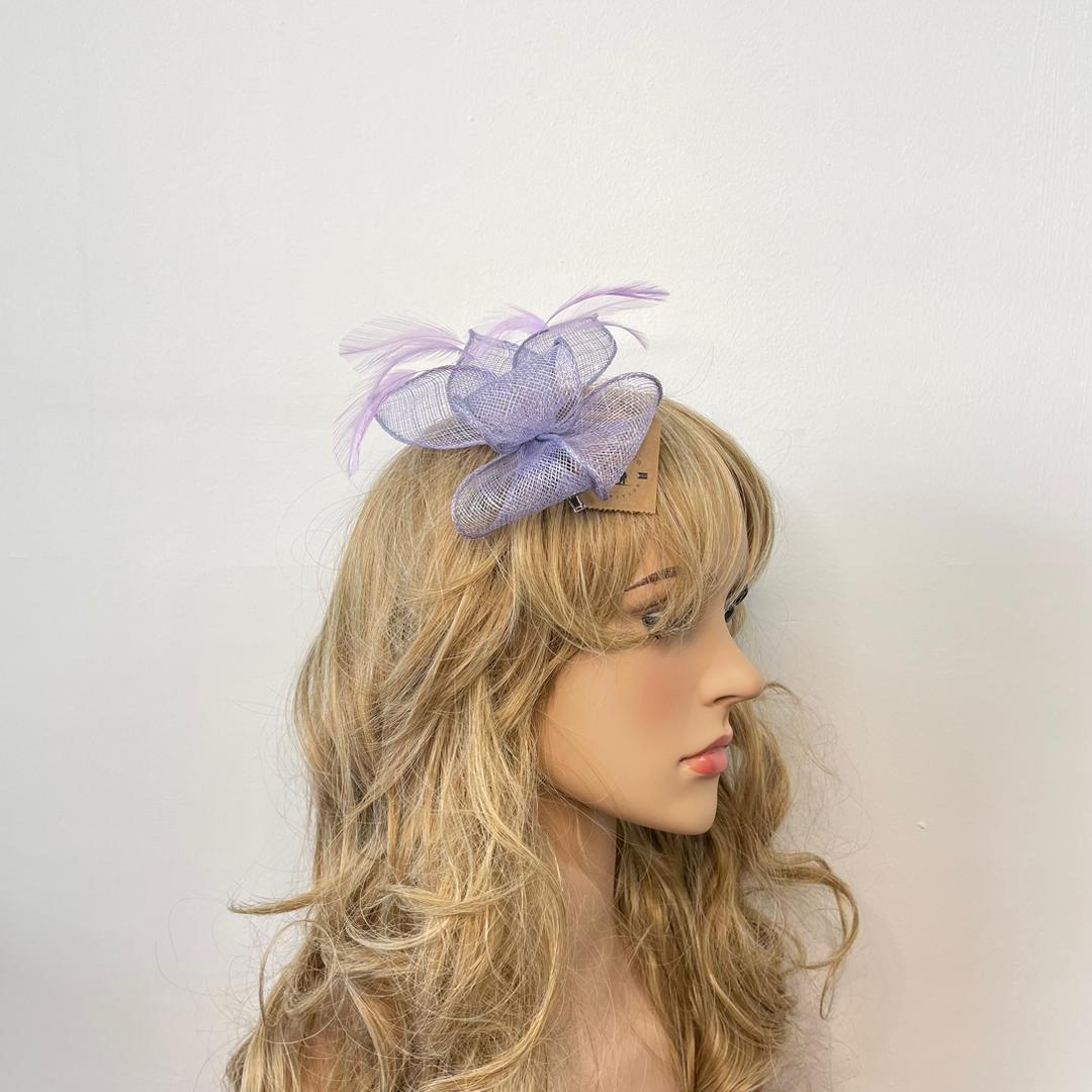 Small Fine Leaves Fascinator