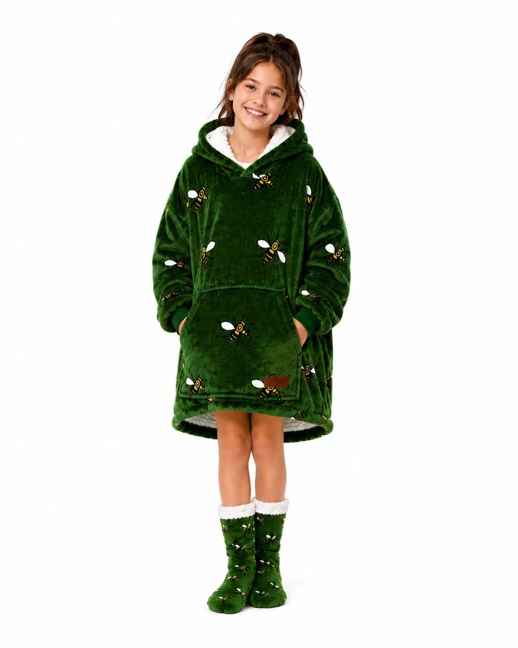 Bee Adult Oversized Blanket Hoodie