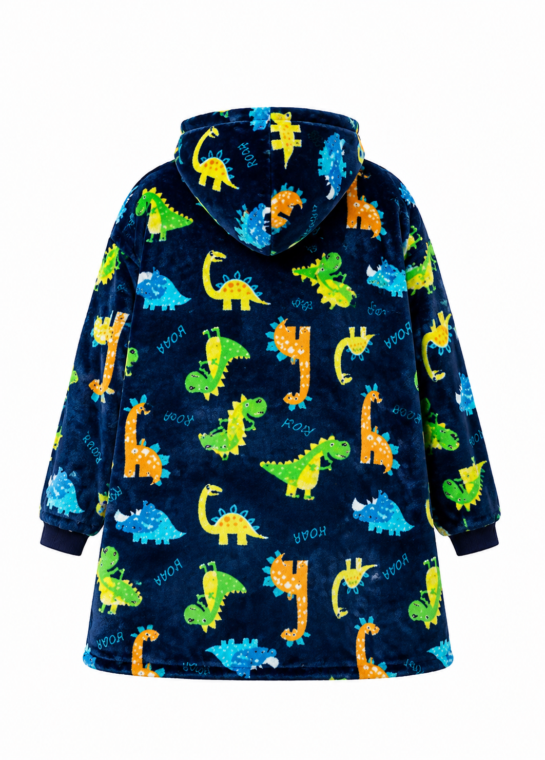 Big Dinosaur Kids’ Blanket Hoodie