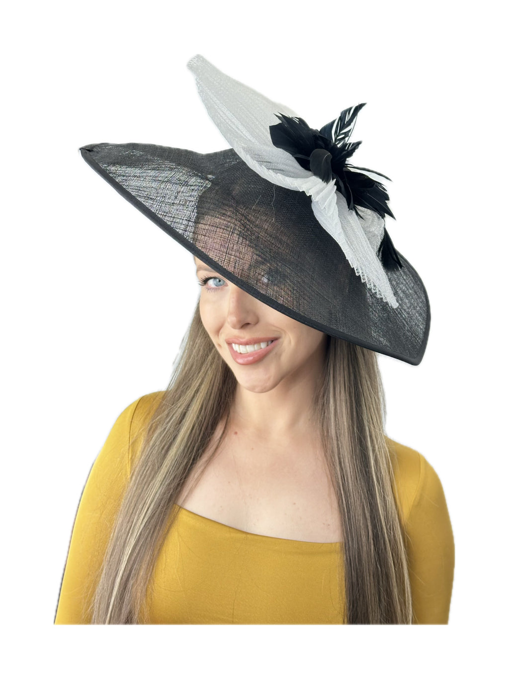 large elegant fascinator