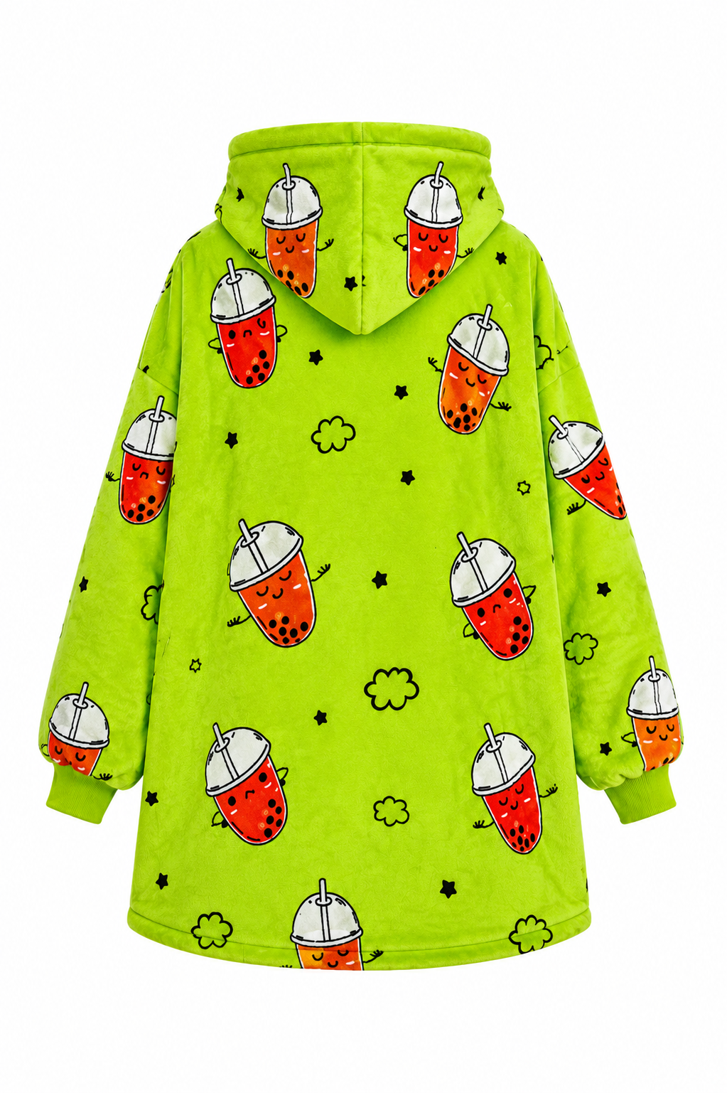 Bubble Tea Kids’ Blanket Hoodie