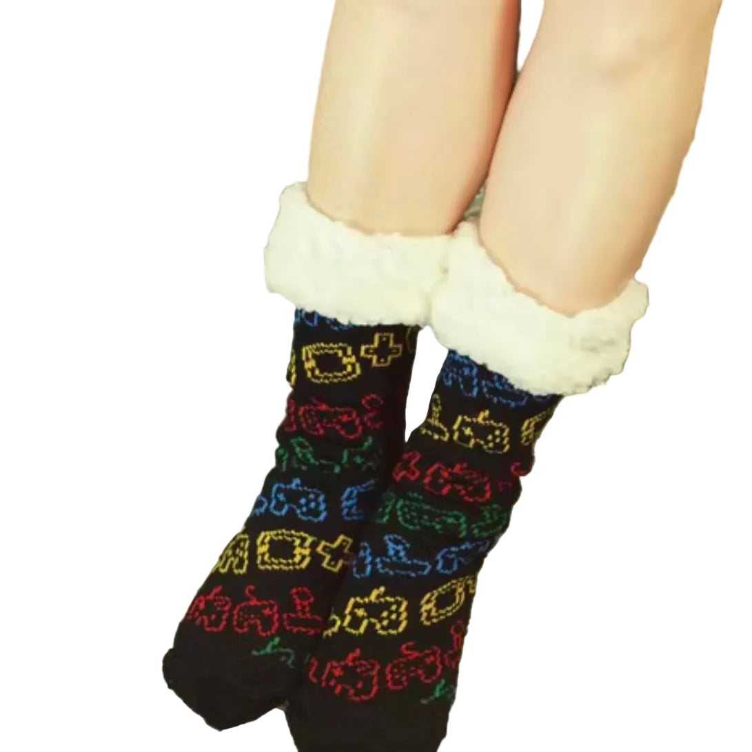 Gaming Oversized Blanket Hoodie & Slipper Socks