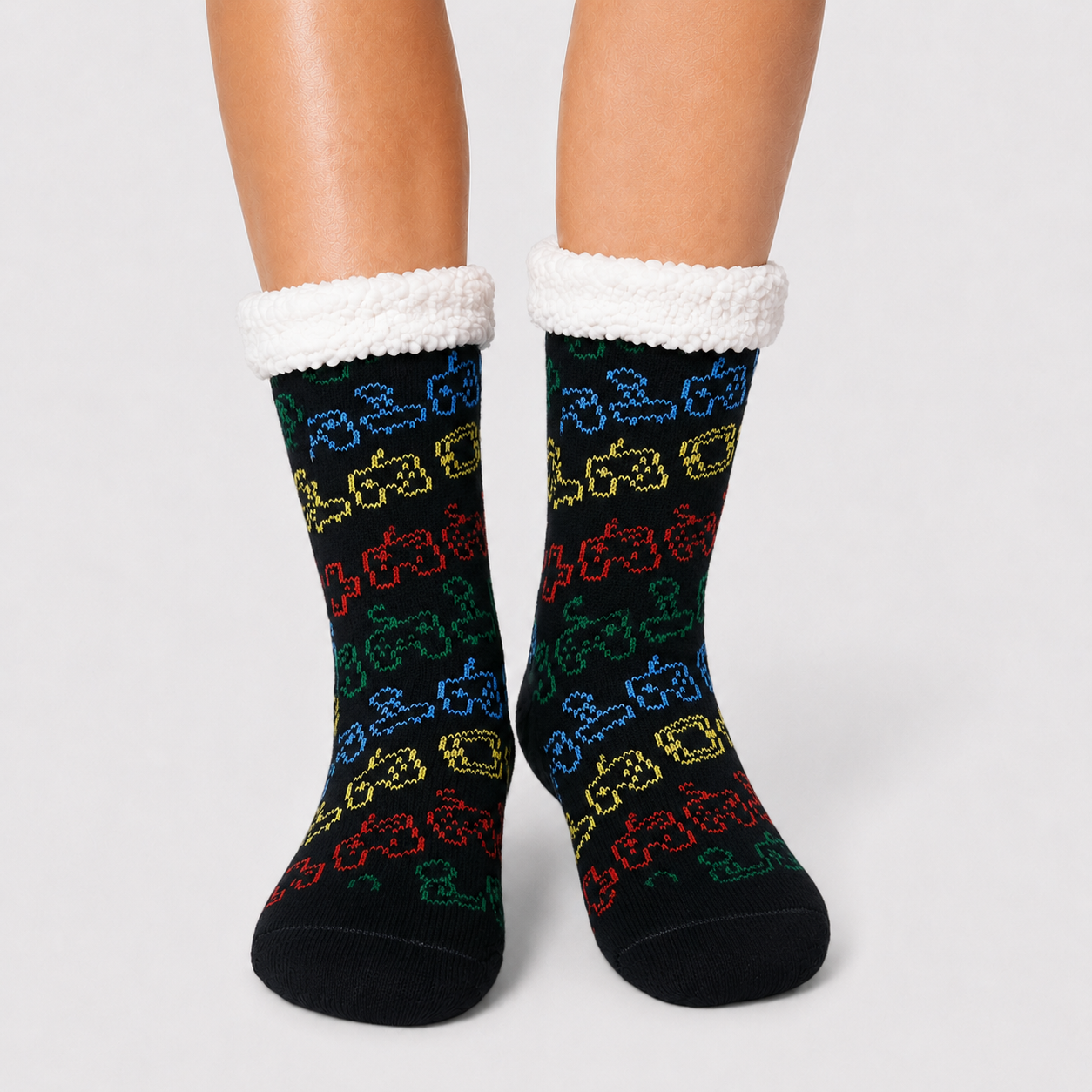 Colour Game Kids' Slipper Socks