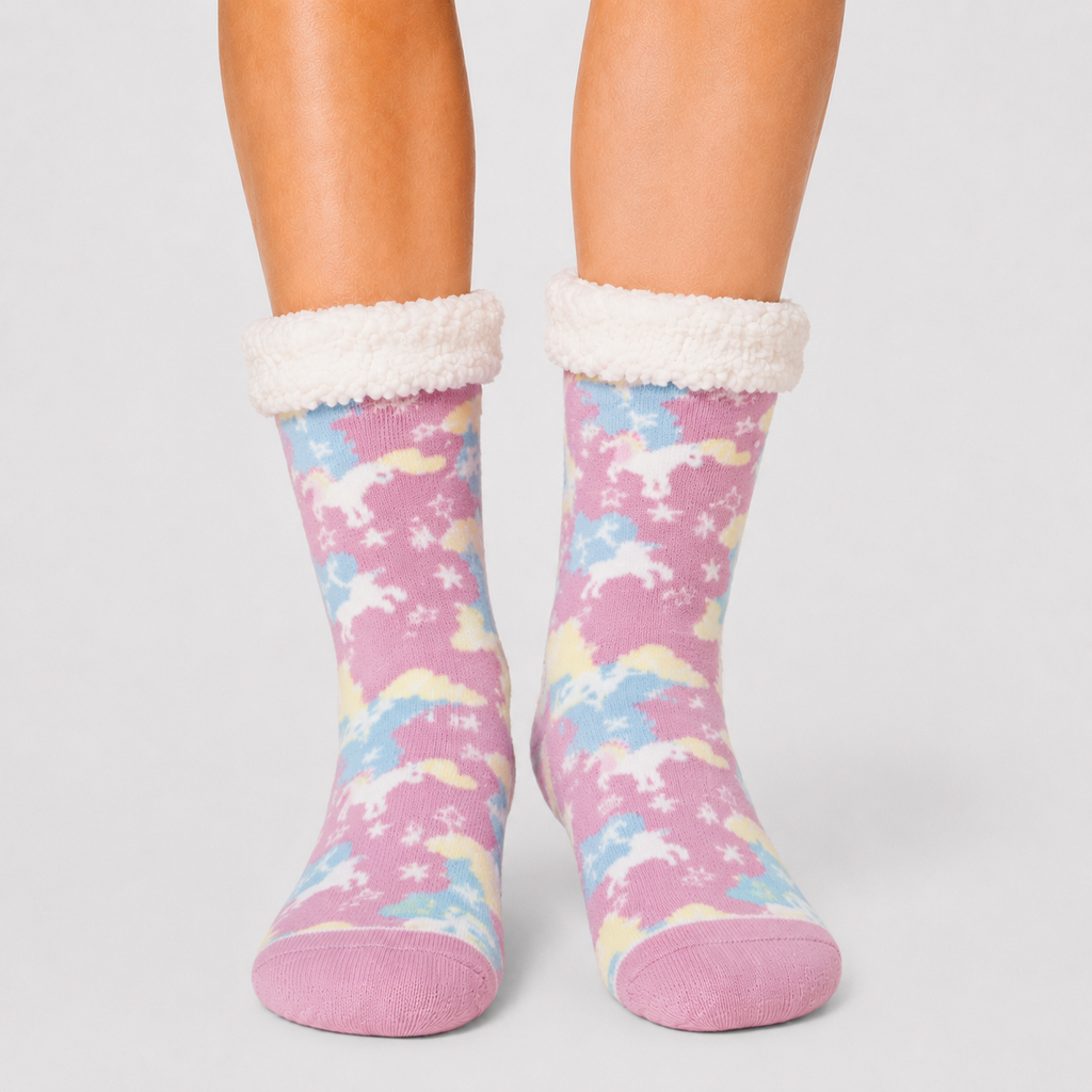 Deer Kids' Slipper Socks