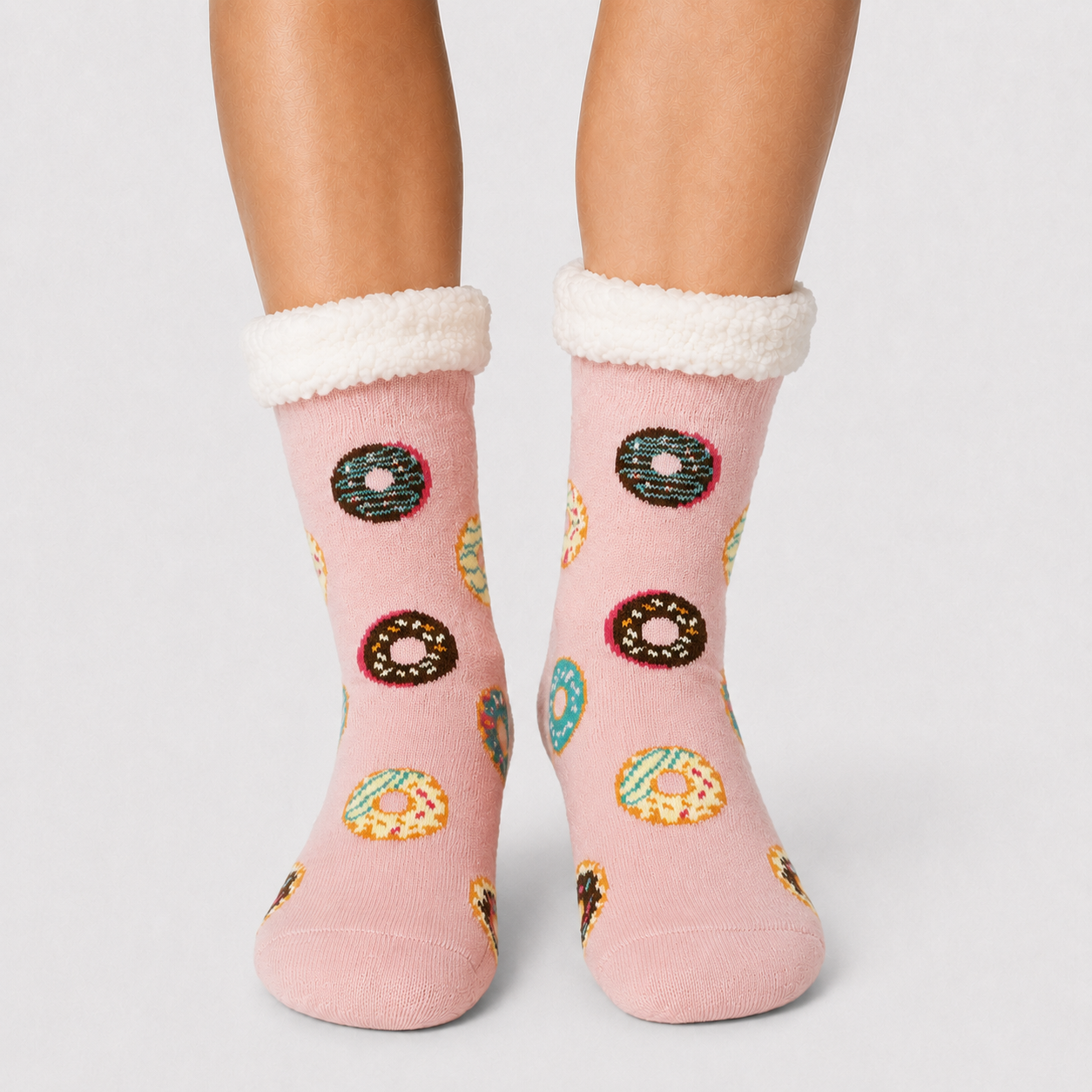 Doughtnut Adult Slipper Socks