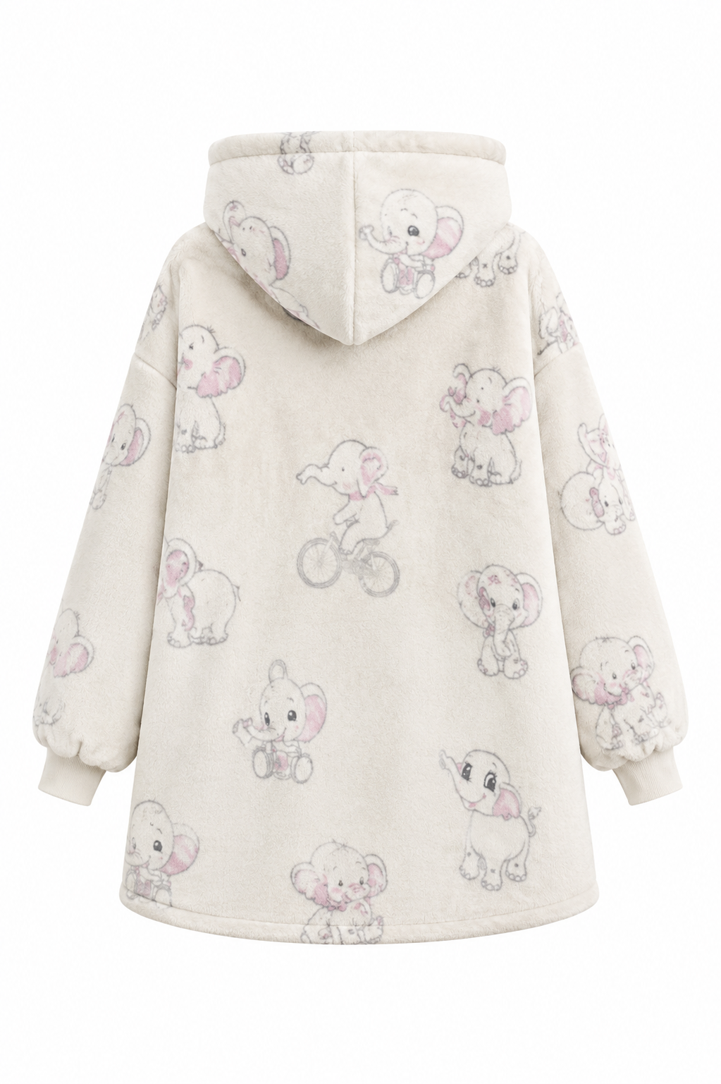 Elephant Kids’ Blanket Hoodie