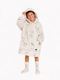Elephant Kids’ Blanket Hoodie