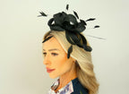 Large Gorgeous Feather Looped Fascinator