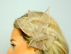 Small Fine Leaves Fascinator