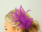 Small Fine Leaves Fascinator