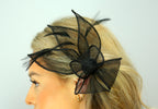 Small Fine Leaves Fascinator