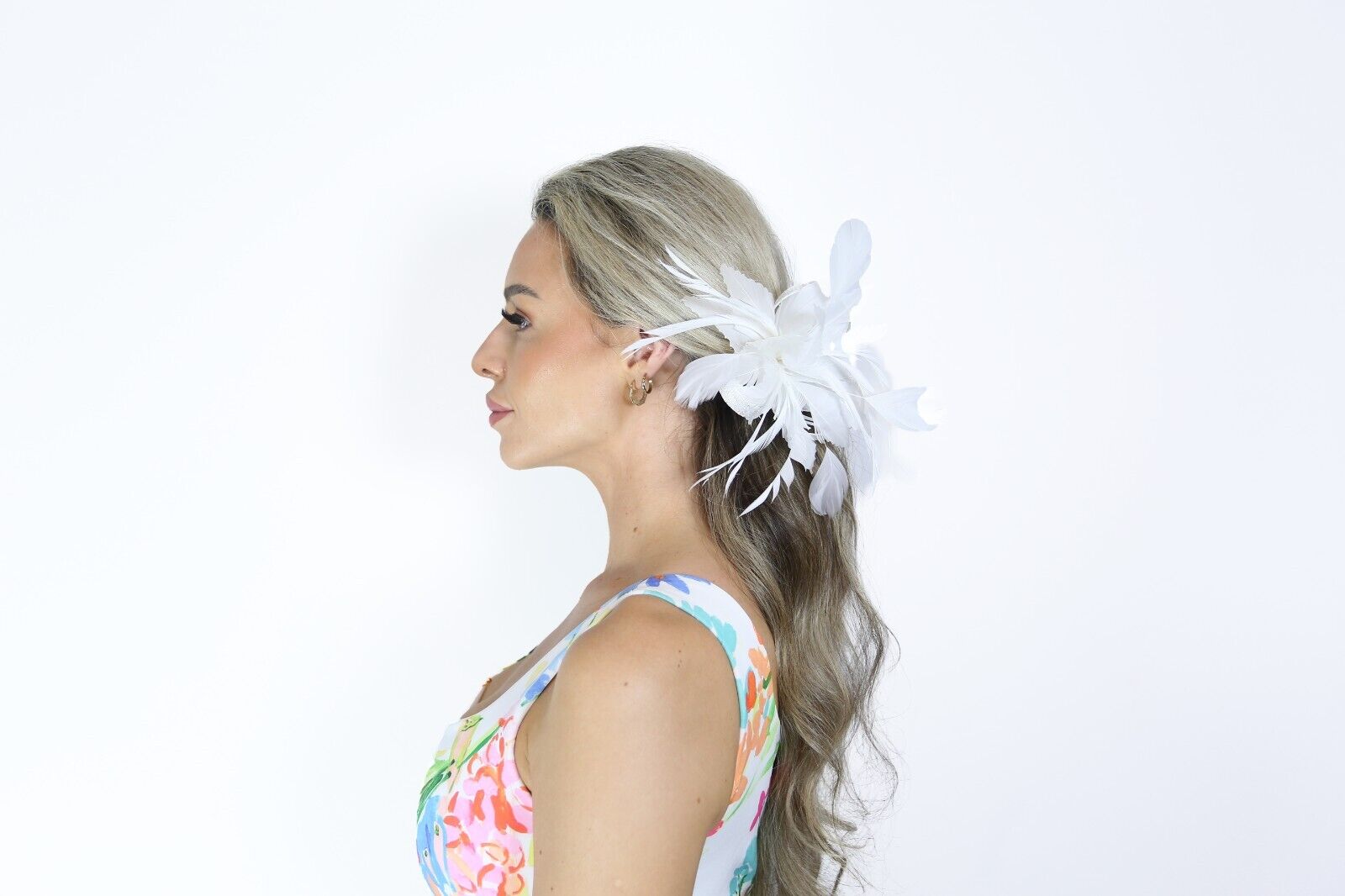 Small Fine Leaves Fascinators