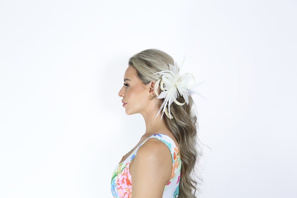 Small Fine Leaves Fascinators