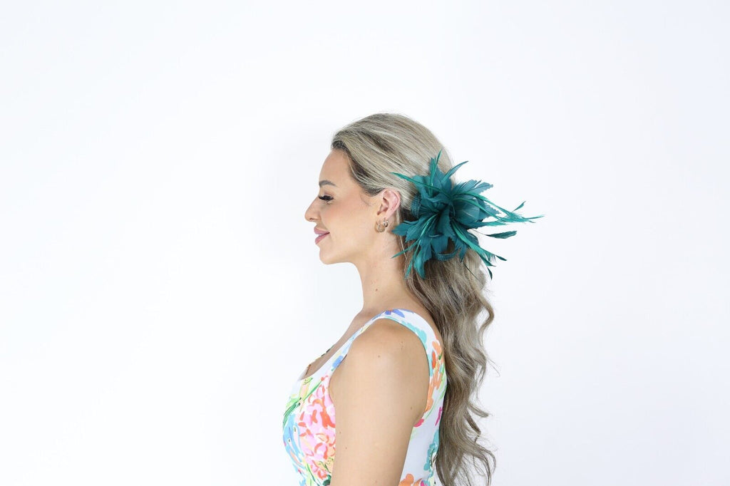 Small Fine Leaves Fascinators