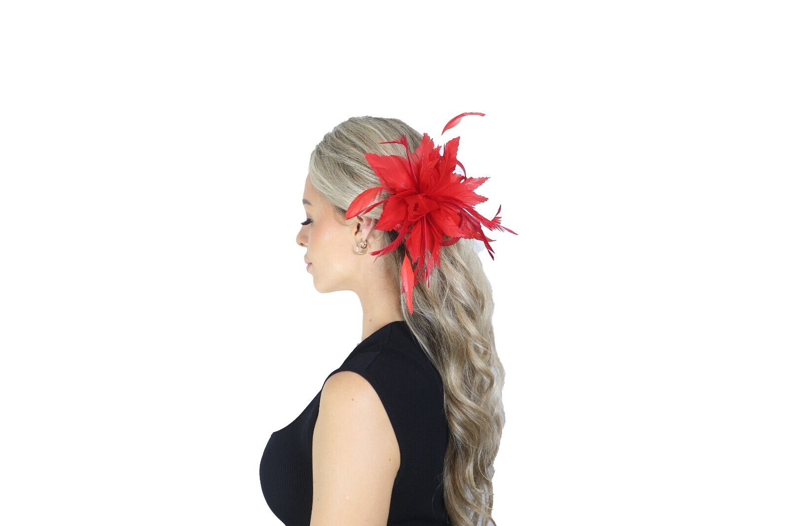 Small Fine Leaves Fascinators