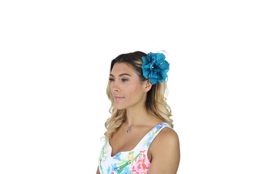 Small Fine Leaves Fascinator
