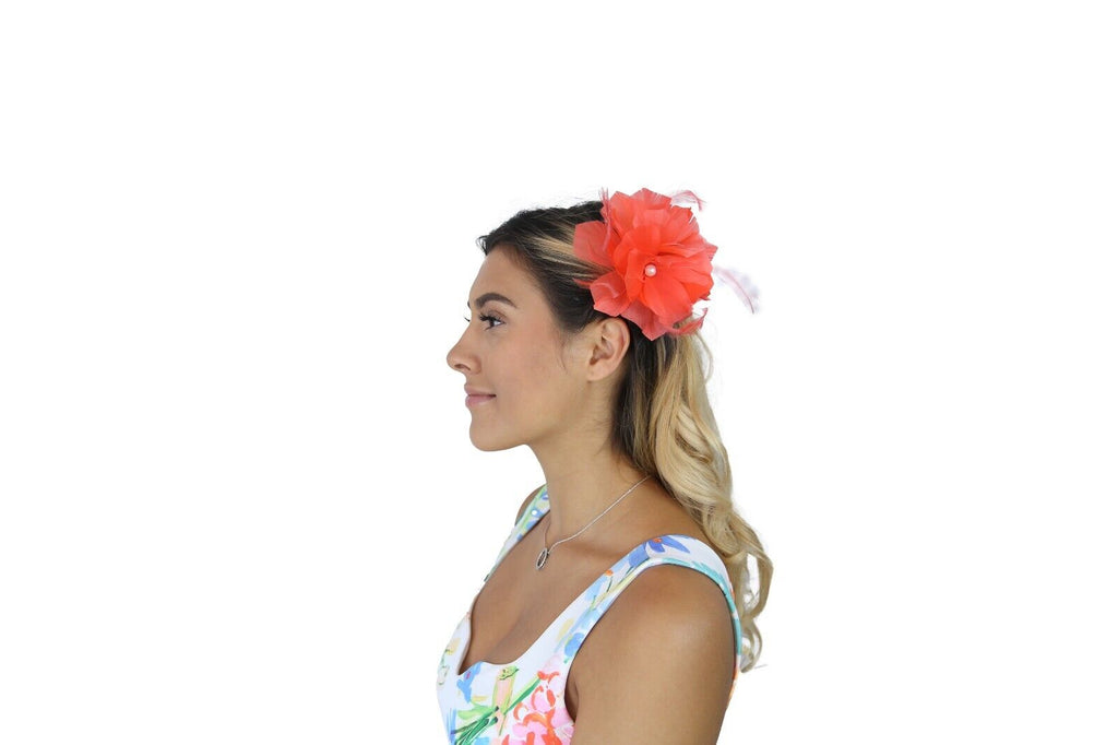 Small Fine Leaves Fascinator