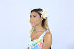Small Fine Leaves Fascinator
