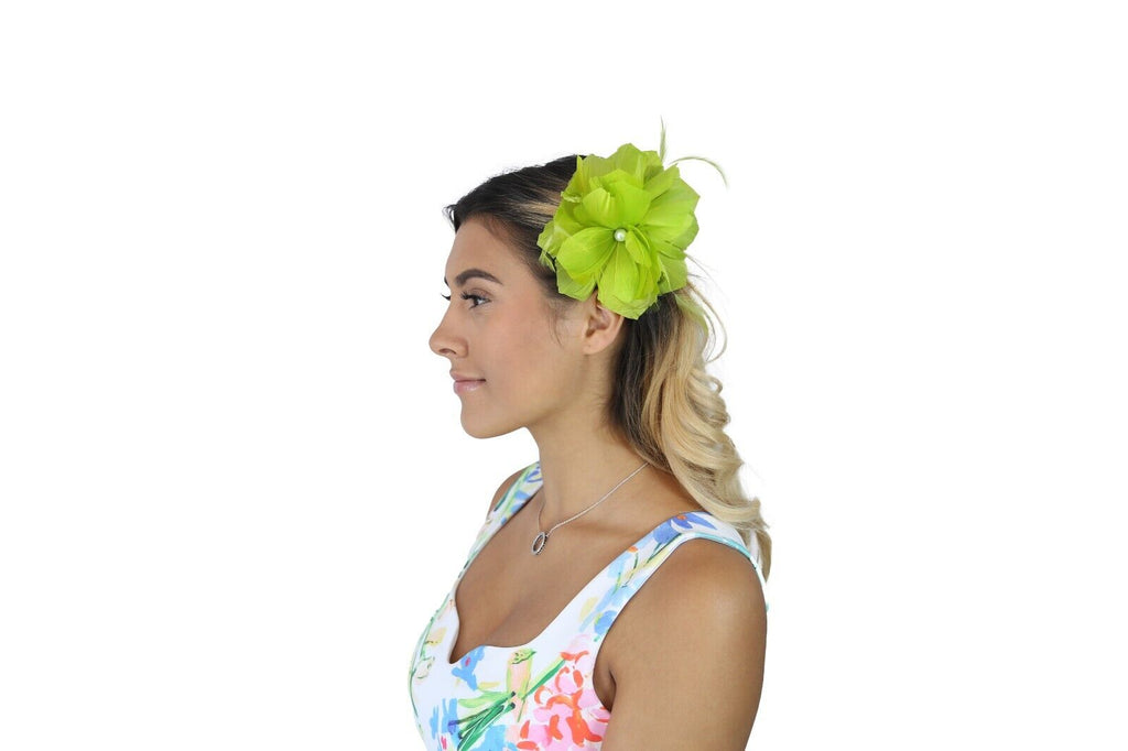 Small Fine Leaves Fascinator