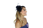 Small Fine Leaves Fascinator