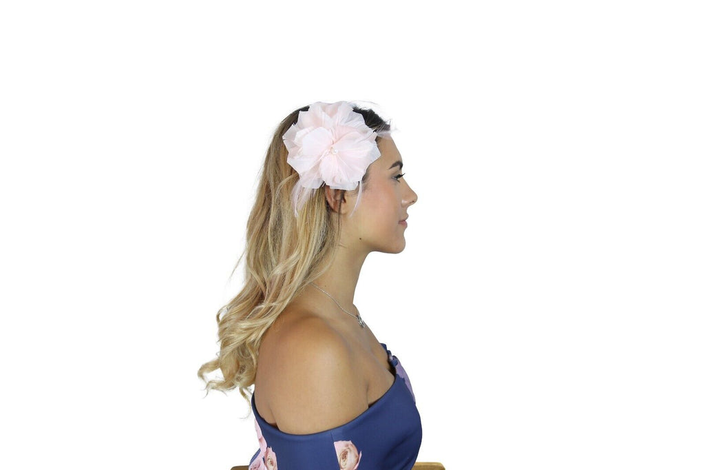 Small Fine Leaves Fascinator