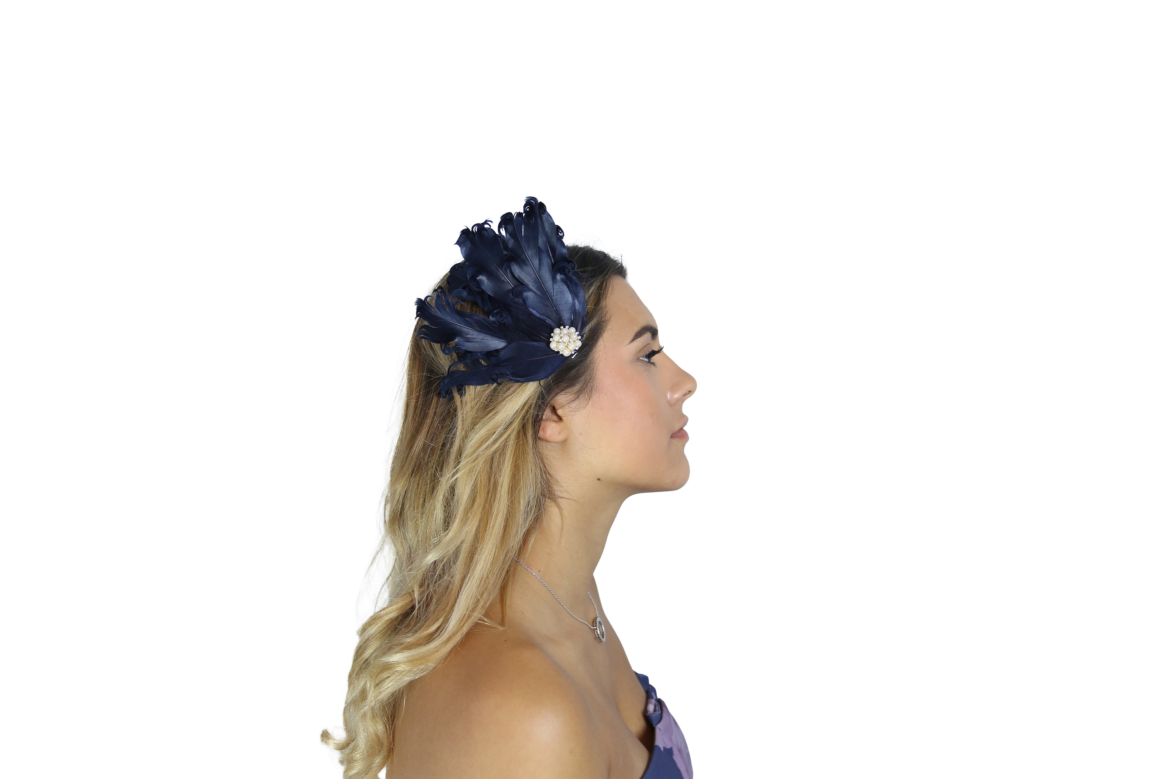 Small Feather Fascinator