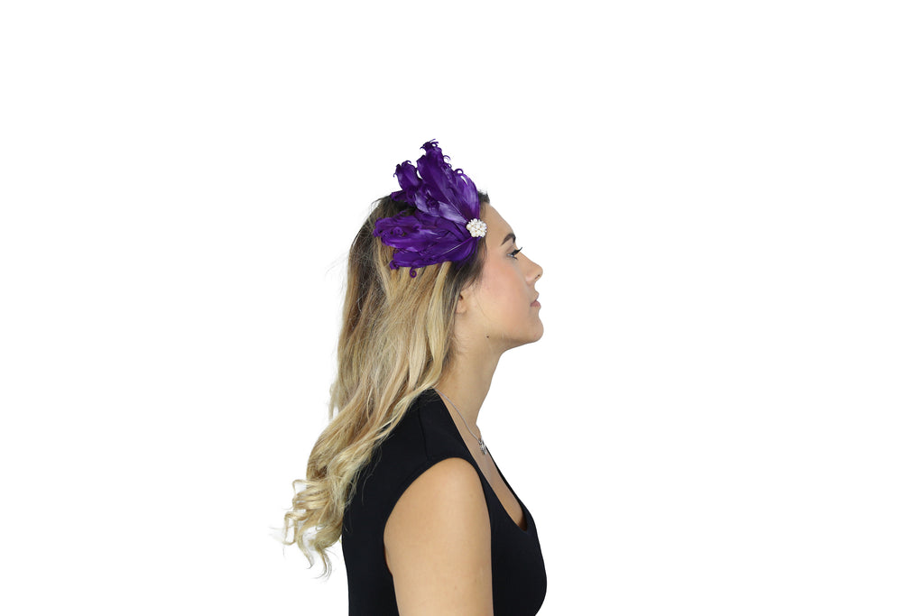 Small Feather Fascinator