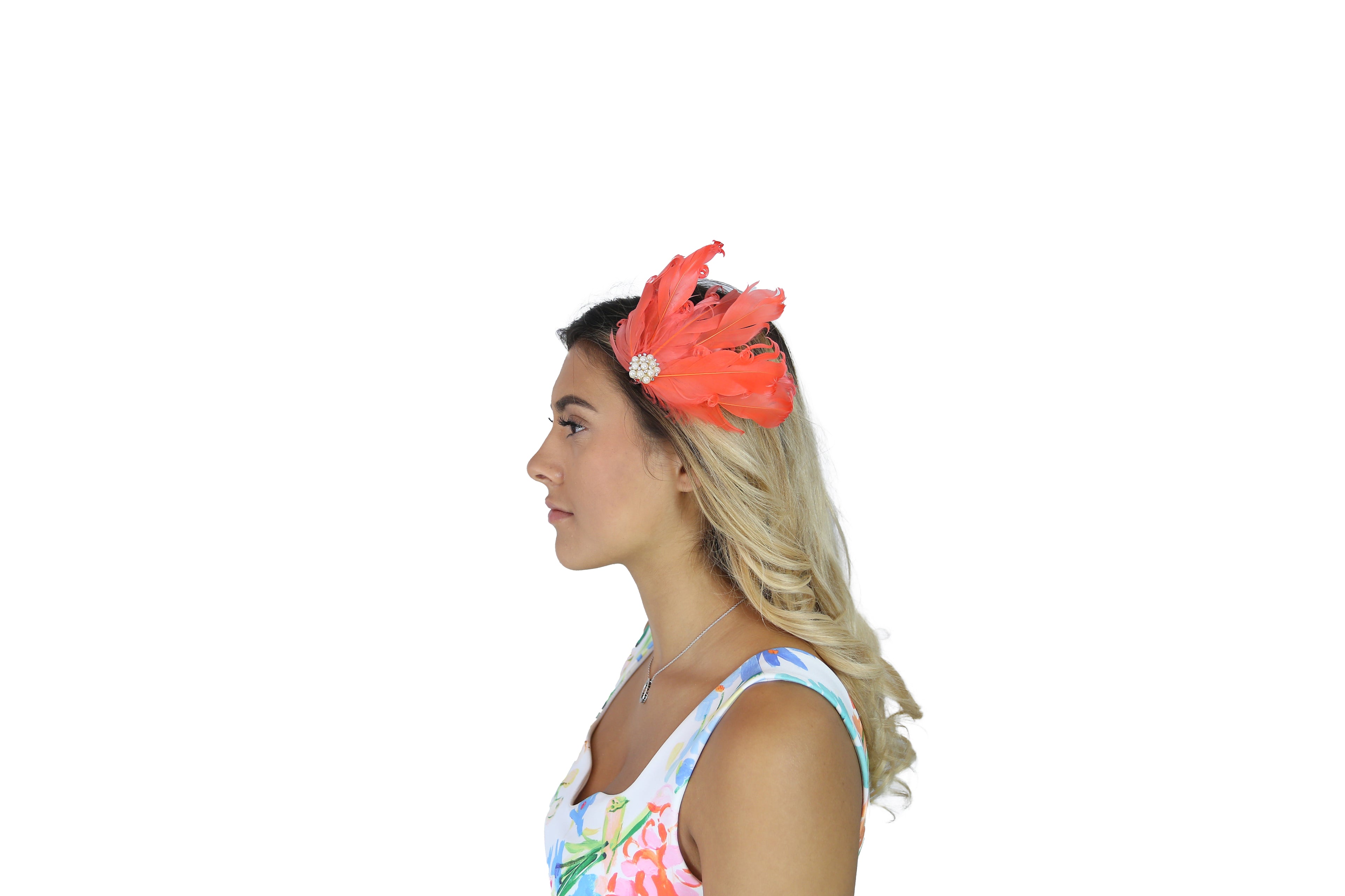 Small Feather Fascinator