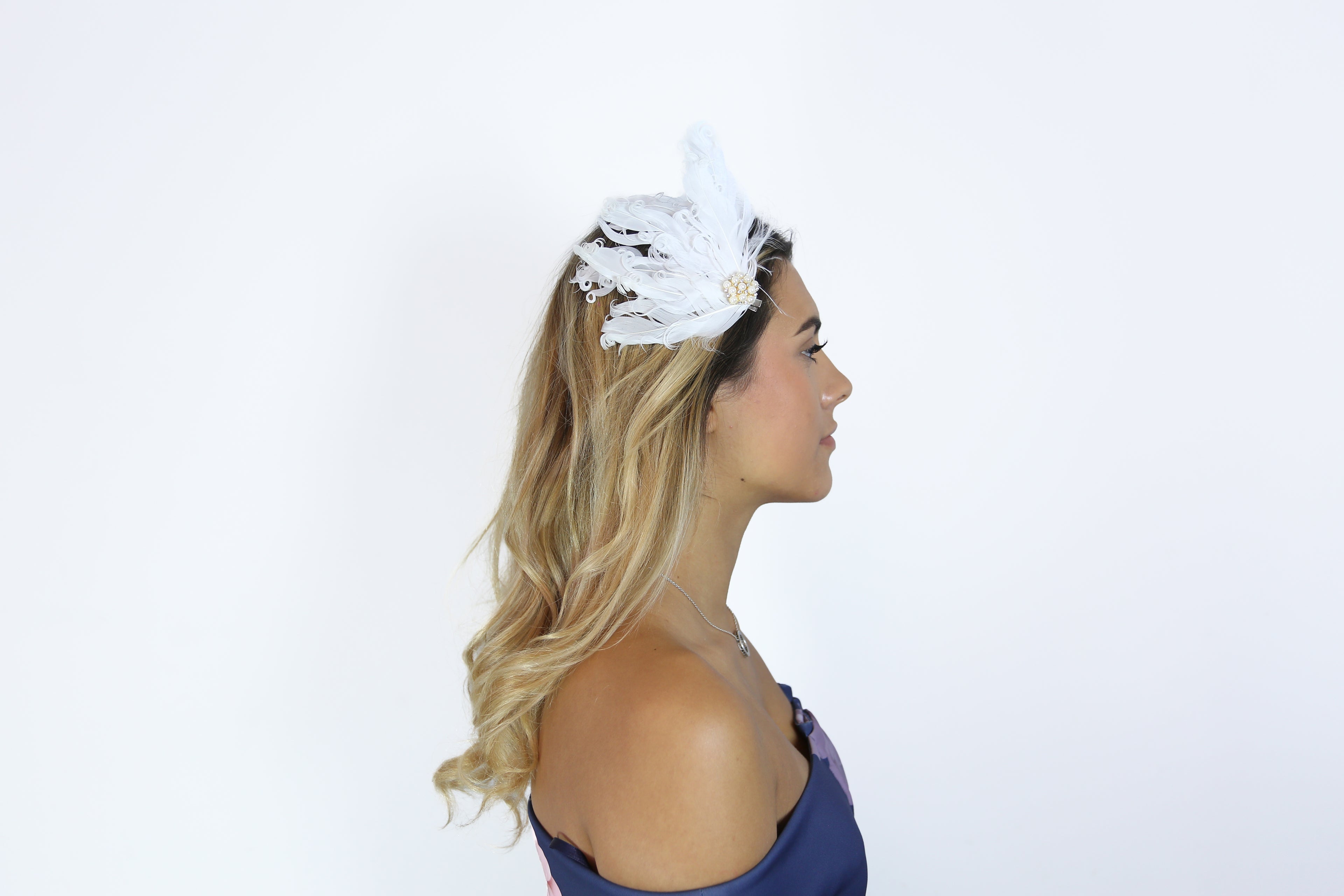 Small Feather Fascinator