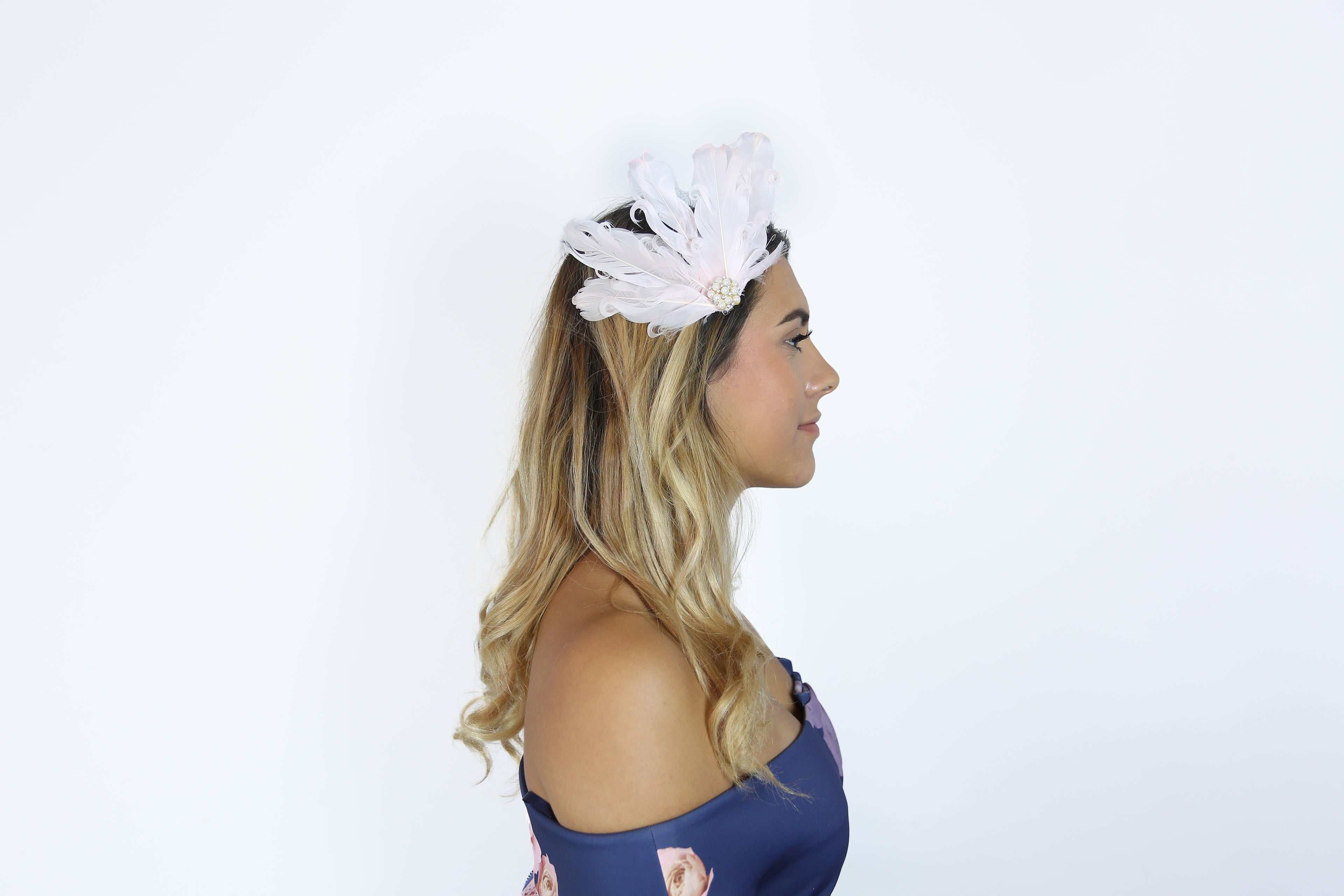 Small Feather Fascinator