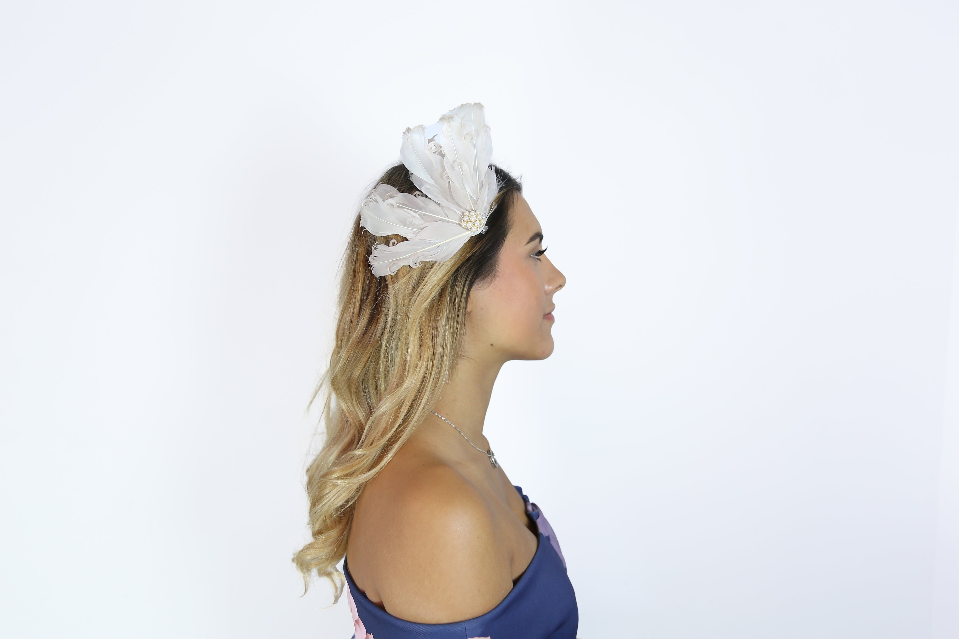 Small Feather Fascinator