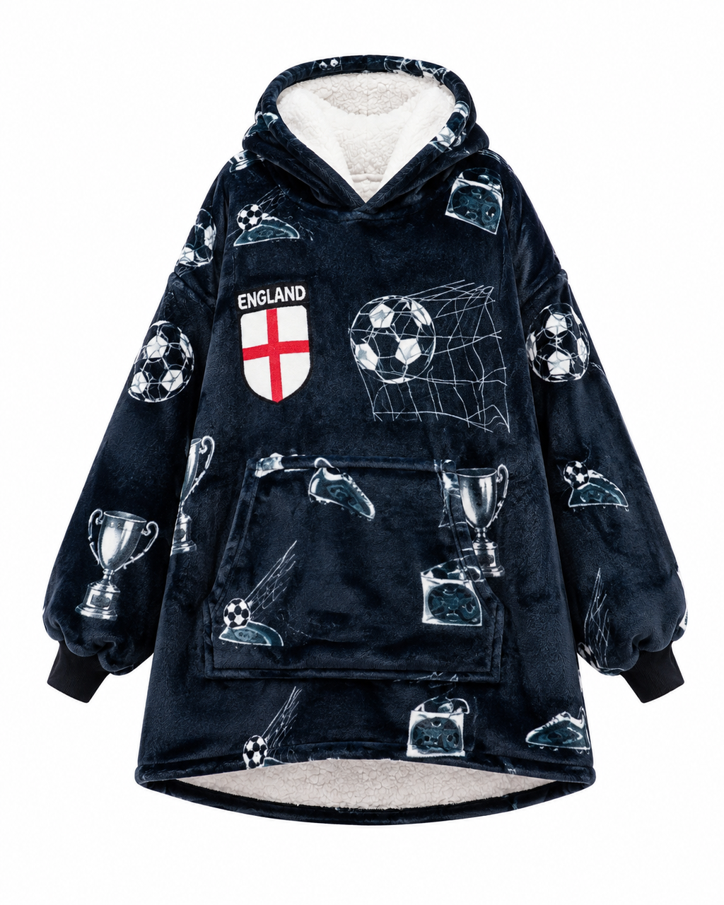 Football Kids’ Blanket Hoodie