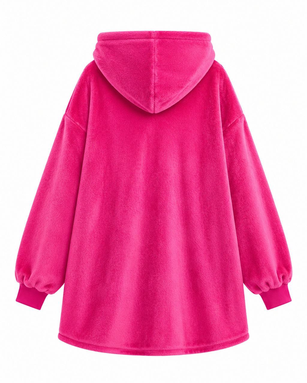 Hot Pink Kids’ Blanket Hoodie