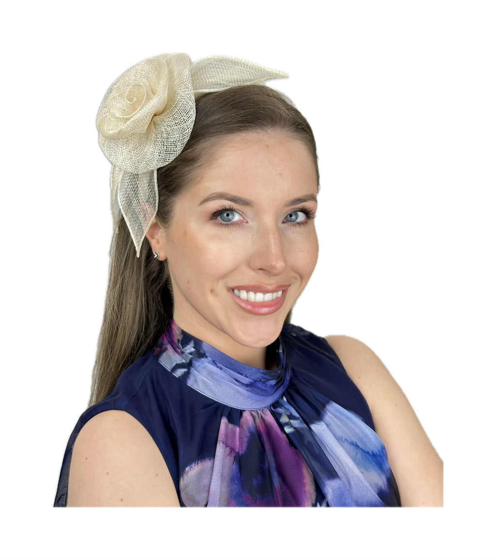 Rose Headband Fascinator