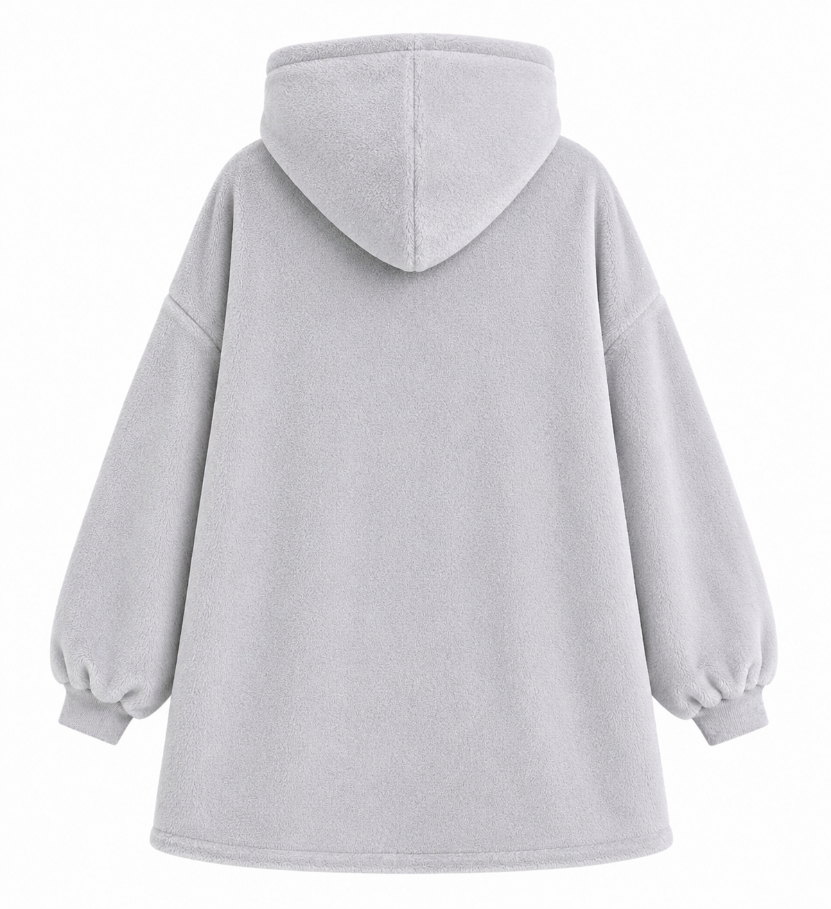 Light Gray Kids’ Blanket Hoodie