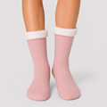 Light Pink Adult Slipper Socks