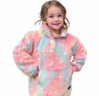 Glow in the Dark  Reindeer Hoodie Blanket & Socks