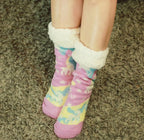 Glow in the Dark  Reindeer Hoodie Blanket & Socks