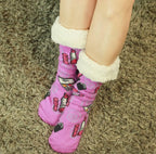Makeup Oversized Blanket Hoodie & Slipper Socks