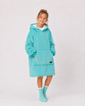 Mint Green Kids’ Blanket Hoodie
