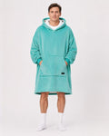 Mint Green Adult Oversized Blanket Hoodie
