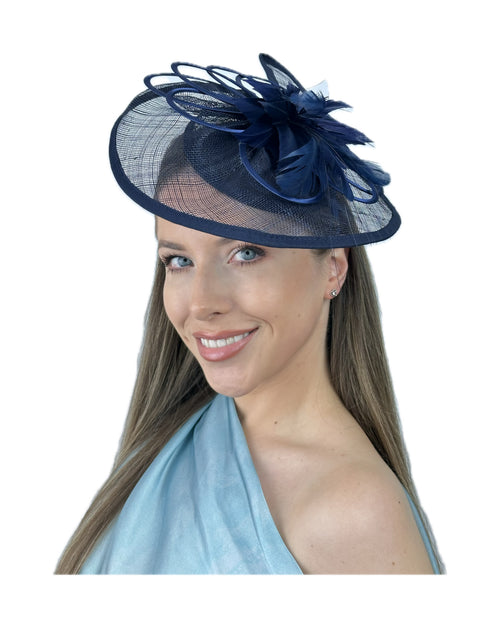 Fascinator Hat for Weddings Races Elegant Occasion Headpiece