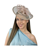 detailed flower fascinator