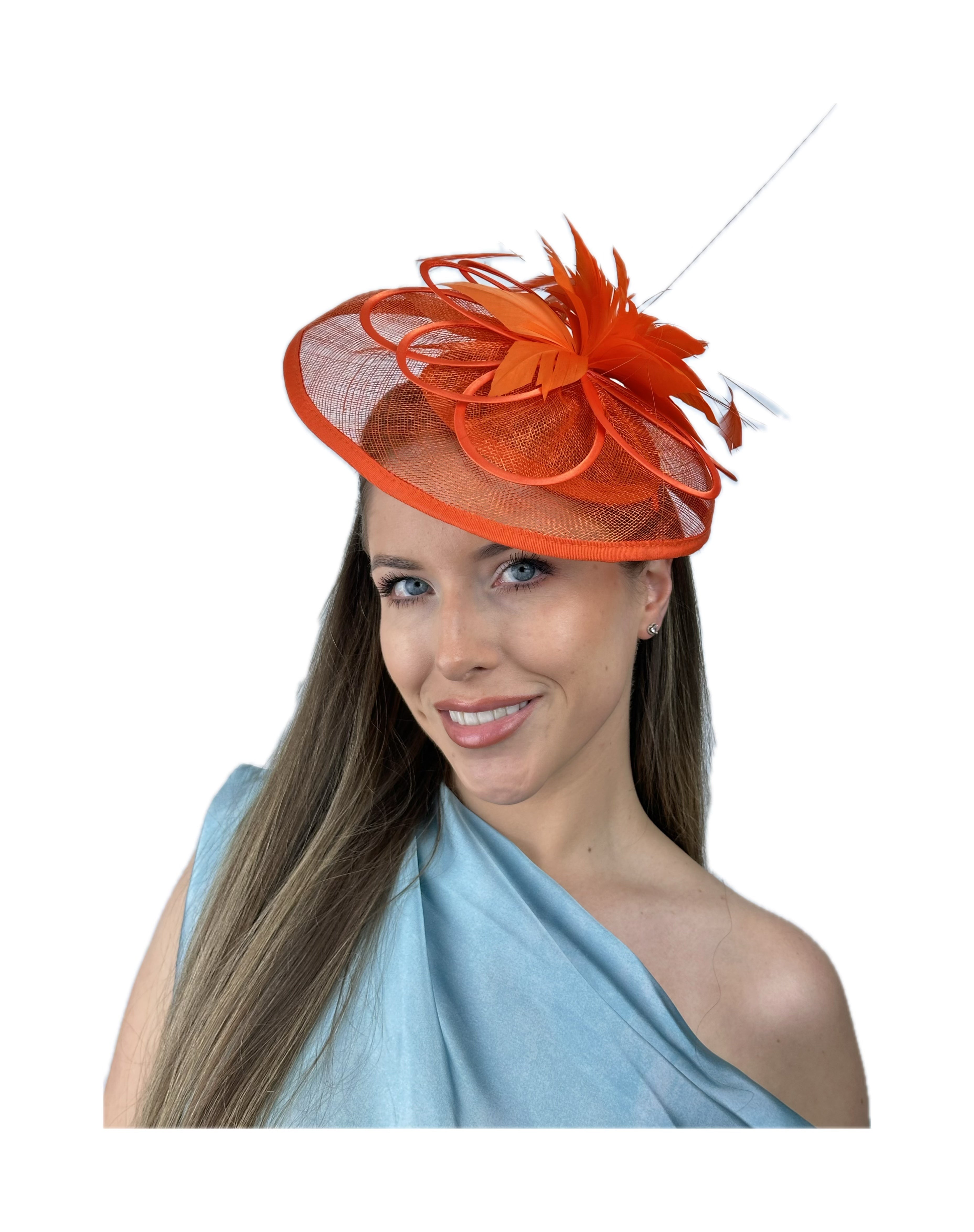 detailed flower fascinator