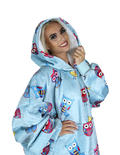 Owl Oversized Blanket Hoodie