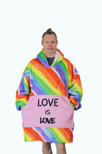 Pride Oversized Blanket Hoodie & Slipper Socks