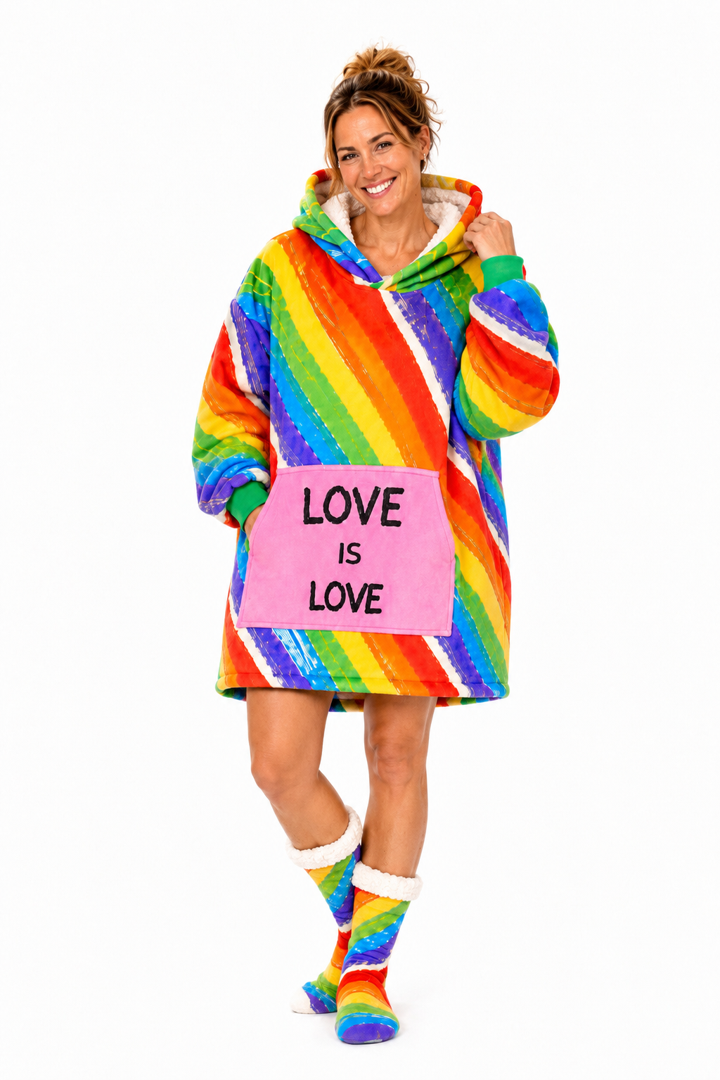 Pride Adult Oversized Blanket Hoodie